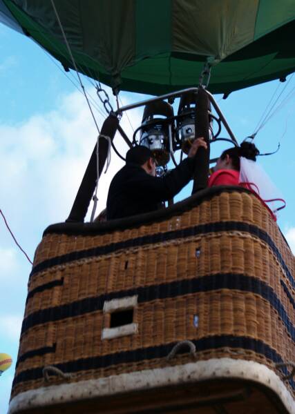 Vista Hot Air Balloon wedding Newberg Oregon