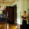 wedding ceremony took place at the Portland White House in NE Portland. Gorgeous Bed & Breakfast. Oregon wedding officiant combined Russian and Japanese wedding traditions