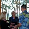A meaningful elopement ceremony at Vista Hill Vineyards in Yamhill County. 2 employees stood as witnesses. Oregon wedding minister. Photo by Radiant Touch. officiant Portland Oregon