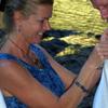 This was a family ceremony at Silver Creek Falls. I was pinning a flower on the groom. Oregon wedding celebrant Portland Oregon