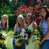 country girls and bride at western style wedding Oregon and Washington www.theradianttouch.com