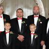 groom and groomsmen at Washougal Washington wedding by The Radiant Touch