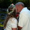 Silver Creek Falls in Silverton Oregon small wedding ceremony