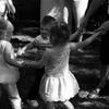 children playng ring around the rosie